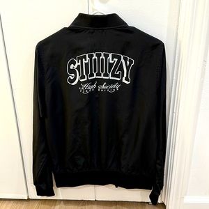 Stiiizy light bomber jacket XS